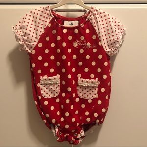 Minnie Mouse Bubble Romper - 18m